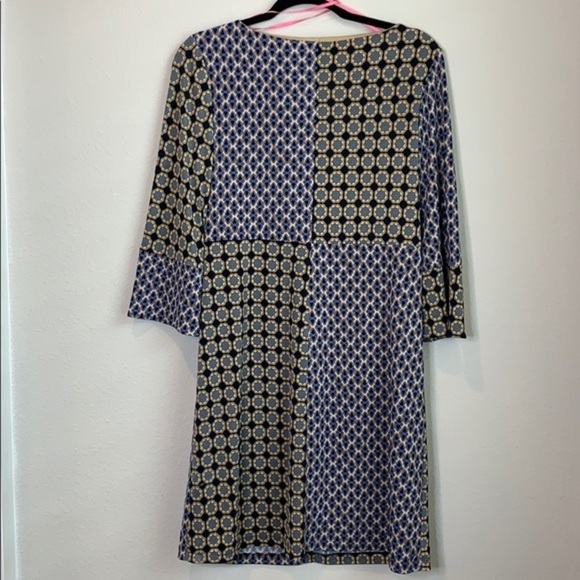 Isaac Mizrahi Geometric Patterned Dress - Picture 6 of 8